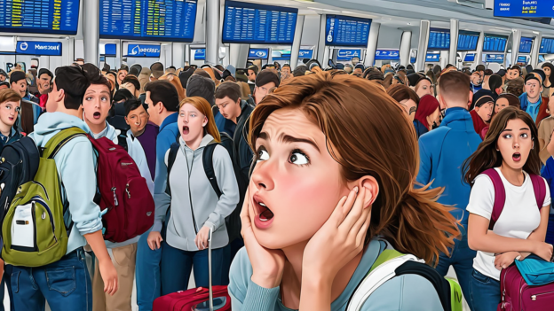Panic attack at the airport