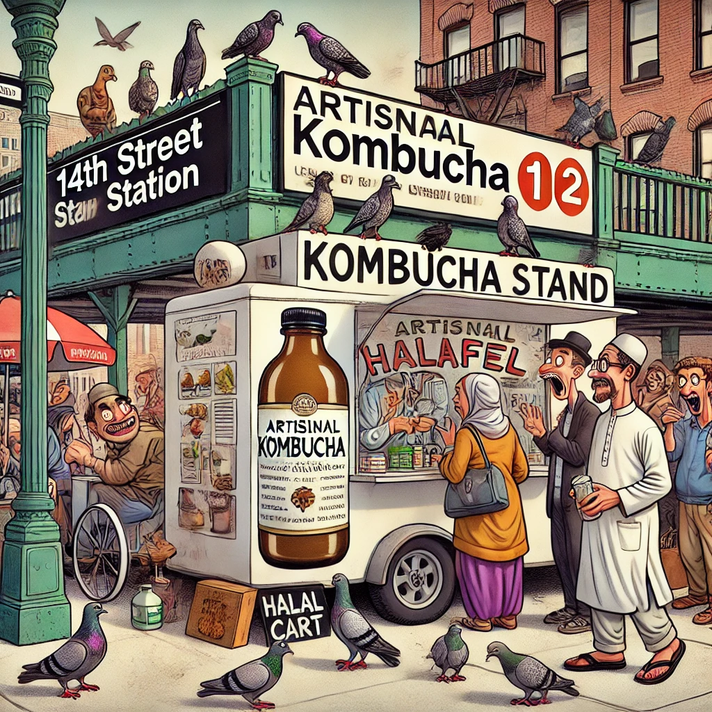 Pop-up artisanal kombucha